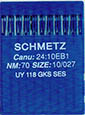  Schmetz UY 118 GKS SES  70